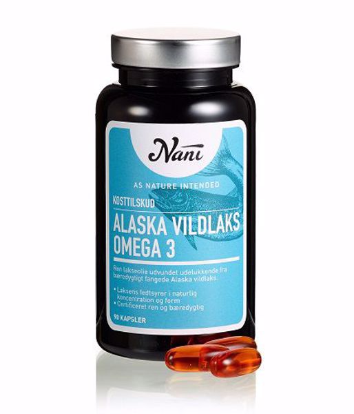 Nani Alaska Vildlaks Olie  90 STK