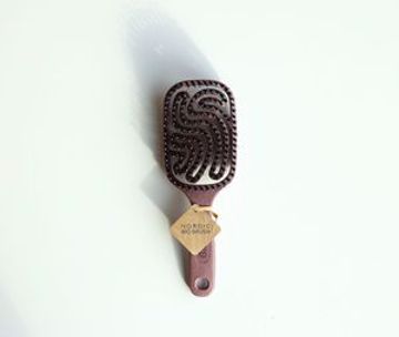 Nordic Bio Brush m. Naturhår mørk lilla